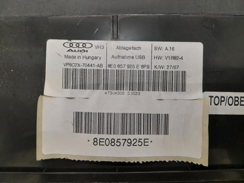 Unita DI Comando Multimediale 8E0857925E Audi A4 8ED Avant 2005