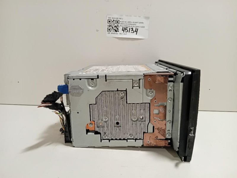 Unita DI Comando Multimediale 8H0 035 192 J Audi A4 8ED Avant 2005