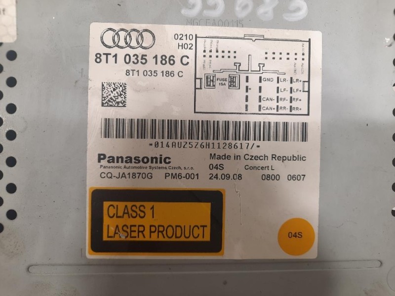 Unita DI Comando Multimediale 8T1 035 186 C Audi A4 8K5 Avant 2008