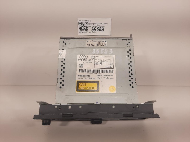 Unita DI Comando Multimediale 8T1 035 186 C Audi A4 8K5 Avant 2008