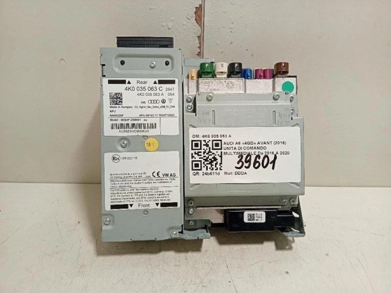 Unita DI Comando Multimediale 4K0 035 063 A Audi A6 4GD Avant 2016