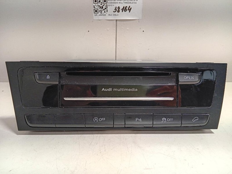 Unita DI Comando Multimediale 8R1035666B Audi Q5 8RB 2012