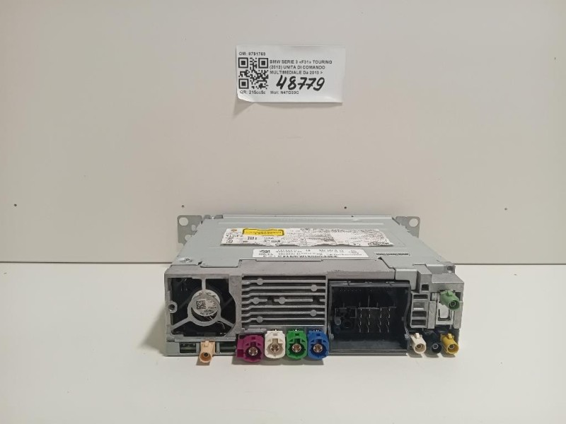 Unita DI Comando Multimediale 8791768 Bmw Serie 3 F31 Touring 2012