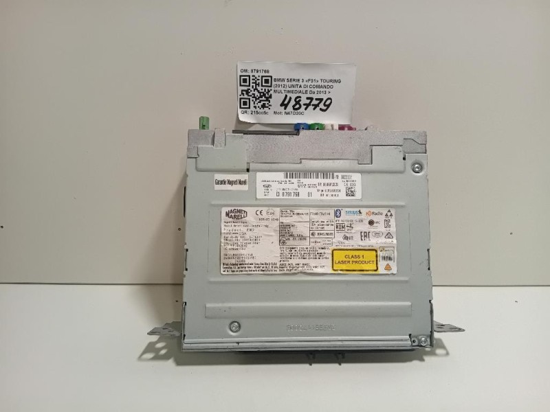 Unita DI Comando Multimediale 8791768 Bmw Serie 3 F31 Touring 2012