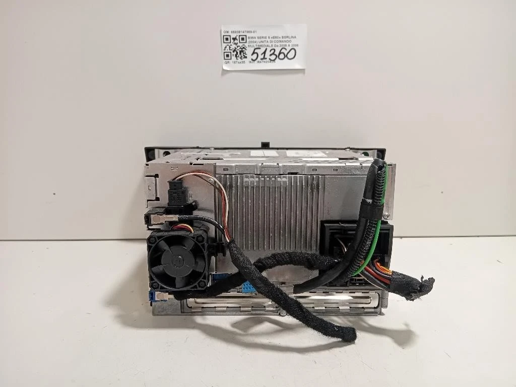 Unita DI Comando Multimediale 65839147869-01 Bmw Serie 5 E60 Berlina 2004