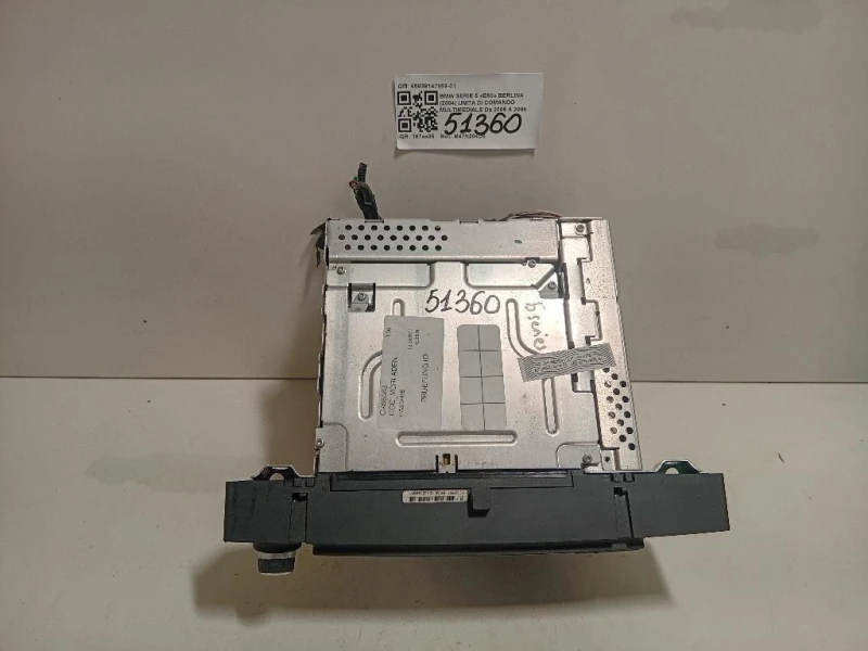 Unita DI Comando Multimediale 65839147869-01 Bmw Serie 5 E60 Berlina 2004
