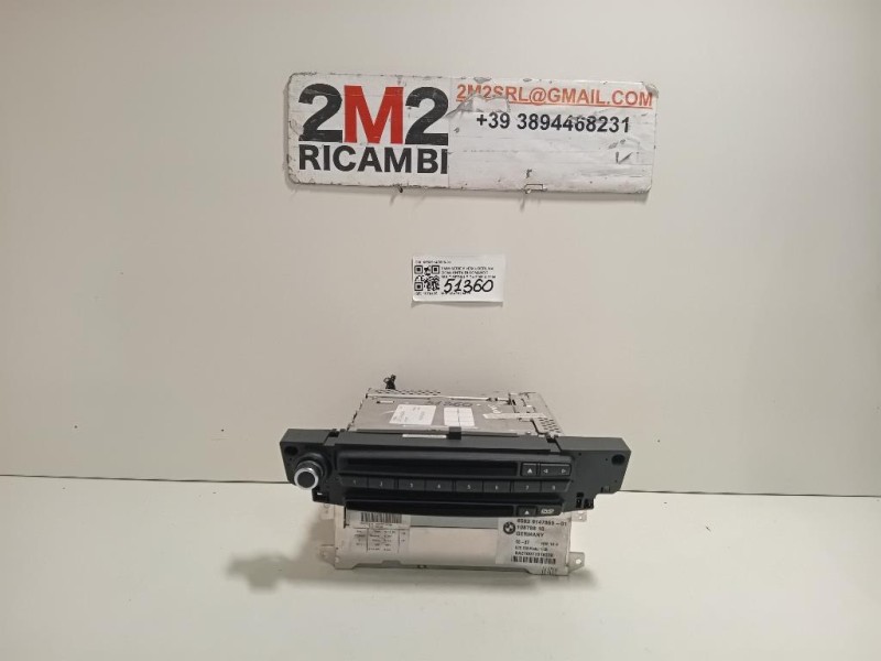 Unita DI Comando Multimediale 65839147869-01 Bmw Serie 5 E60 Berlina 2004