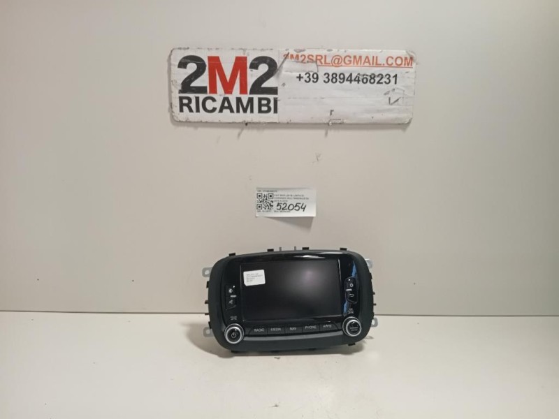 Unita DI Comando Multimediale 07356265270 Fiat 500X 2015