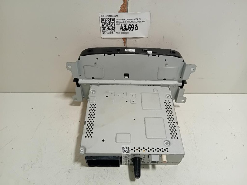 Unita DI Comando Multimediale 07356050970 Fiat 500X 2015