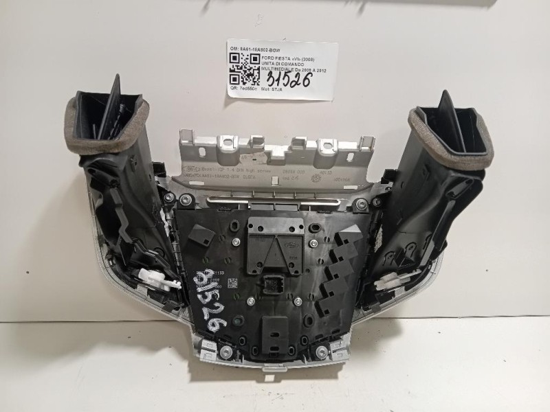 Unita DI Comando Multimediale 8A61-18A802-BGW Ford Fiesta VI 2008