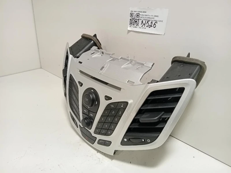 Unita DI Comando Multimediale 8A61-18A802-BGW Ford Fiesta VI 2008