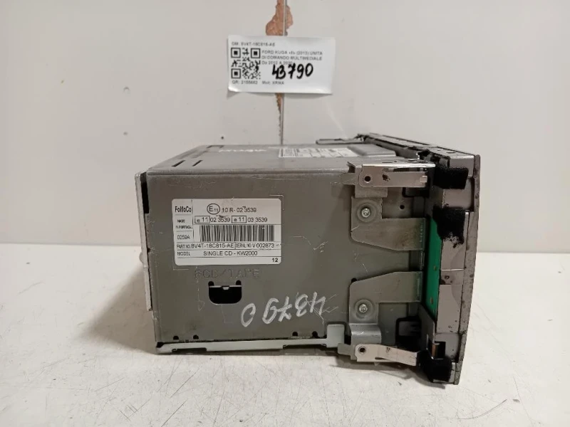 Unita DI Comando Multimediale 8V4T-18C815-AE Ford KUGA II 2013