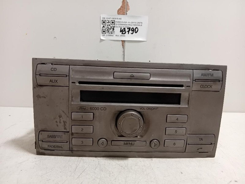 Unita DI Comando Multimediale 8V4T-18C815-AE Ford KUGA II 2013