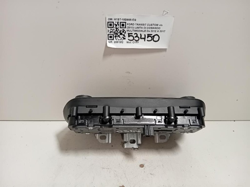 Unita DI Comando Multimediale H1BT-18B955-EG Ford Transit Custom I 2013