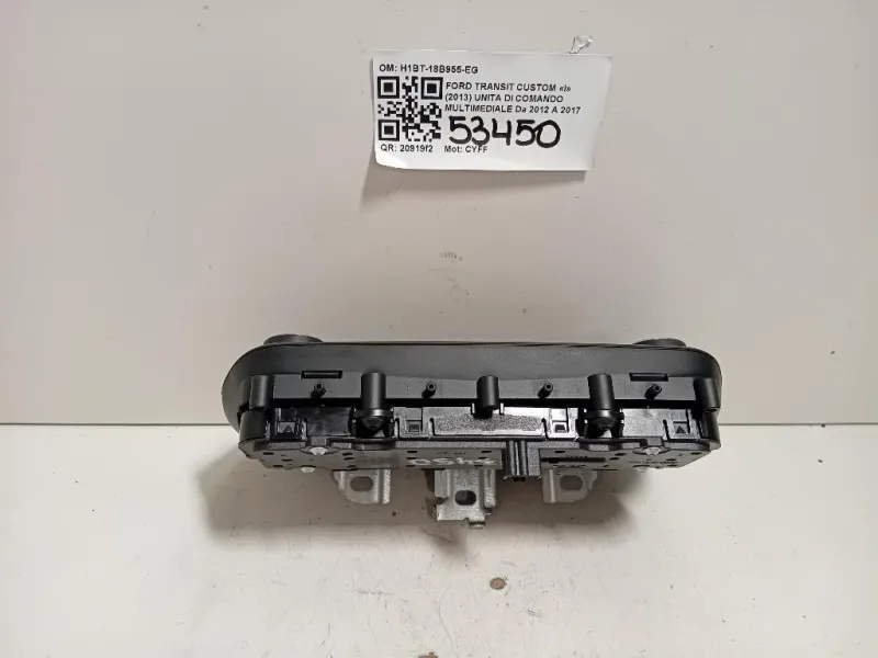 Unita DI Comando Multimediale H1BT-18B955-EG Ford Transit Custom I 2013