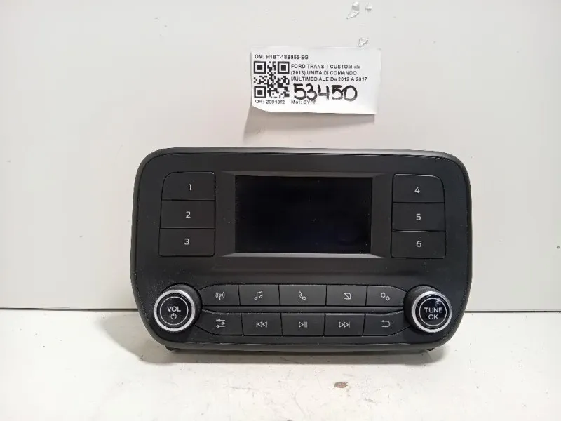 Unita DI Comando Multimediale H1BT-18B955-EG Ford Transit Custom I 2013