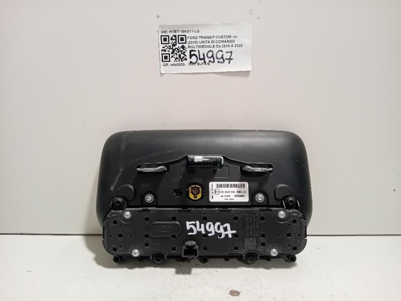 Unita DI Comando Multimediale H1BT-18K811-LG Ford Transit Custom I 2018