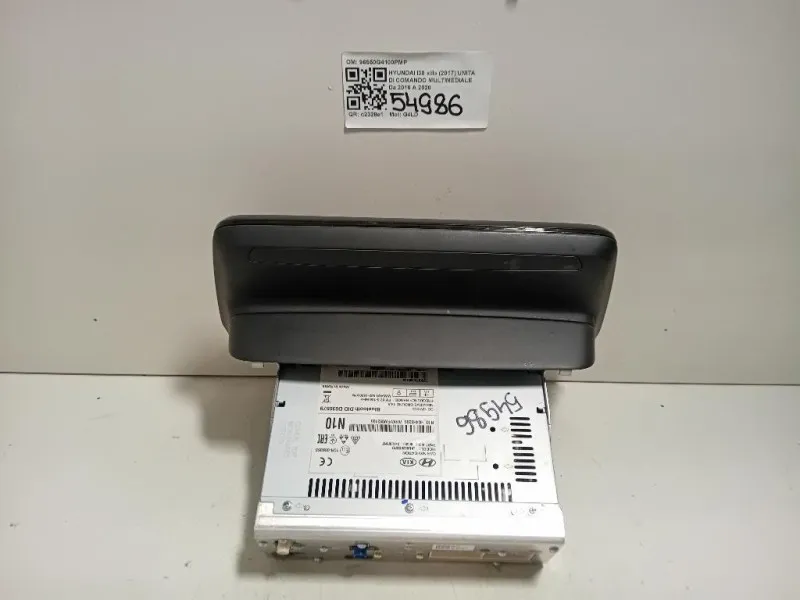 Unita DI Comando Multimediale 96550G4100PMP Hyundai I30 III 2017