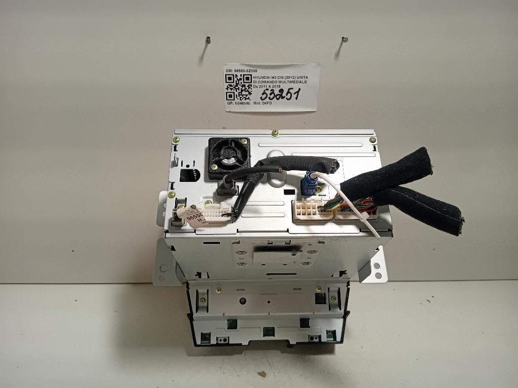 Unita DI Comando Multimediale 96560-3Z000 GPS NAVIGATORE CD Hyundai I40 CW 2012