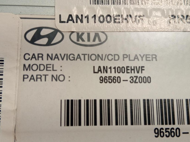 Unita DI Comando Multimediale 96560-3Z000 GPS NAVIGATORE CD Hyundai I40 CW 2012