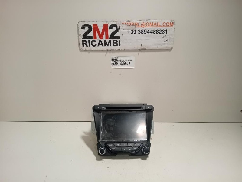 Unita DI Comando Multimediale 96560-3Z000 GPS NAVIGATORE CD Hyundai I40 CW 2012
