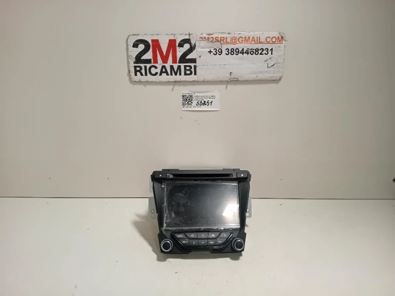 Unita DI Comando Multimediale 96560-3Z000 GPS NAVIGATORE CD Hyundai I40 CW 2012