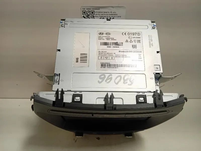 Unita DI Comando Multimediale 96560-2W2504X Hyundai Santa FÉ IV 2015