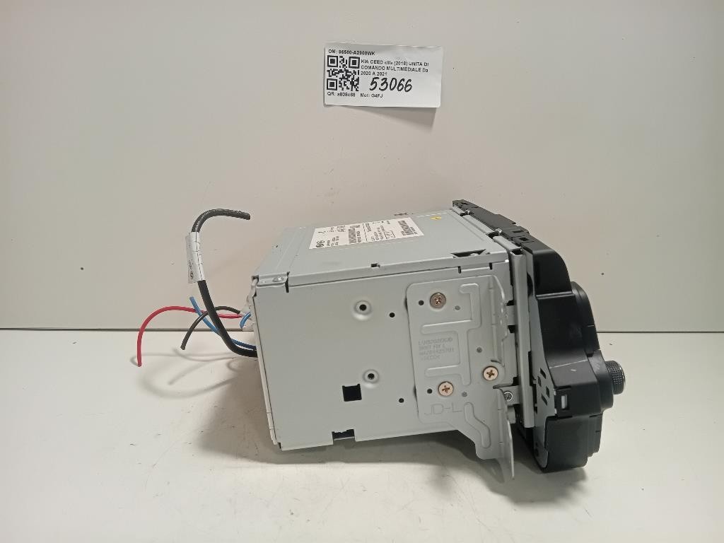 Unita DI Comando Multimediale 96560-A2900WK Kia CEED III 2018