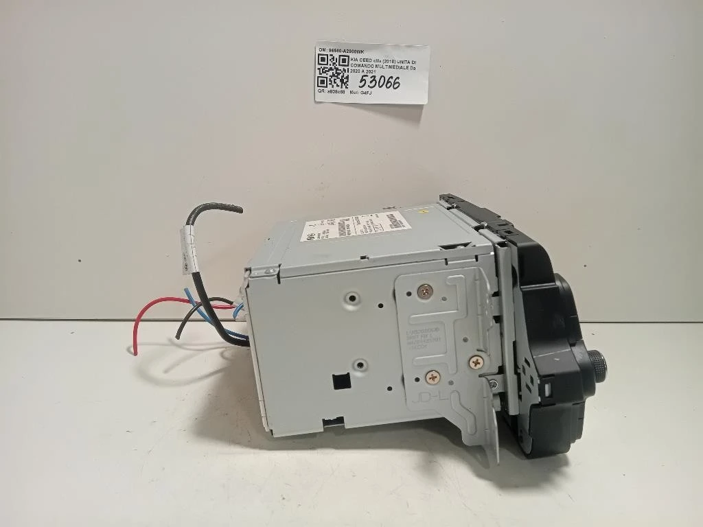 Unita DI Comando Multimediale 96560-A2900WK Kia CEED III 2018