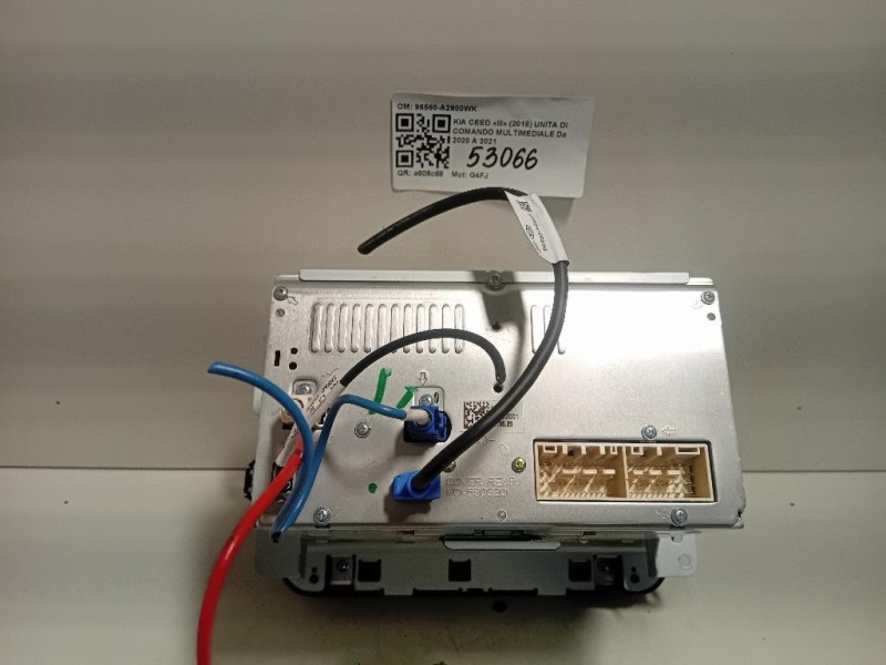 Unita DI Comando Multimediale 96560-A2900WK Kia CEED III 2018