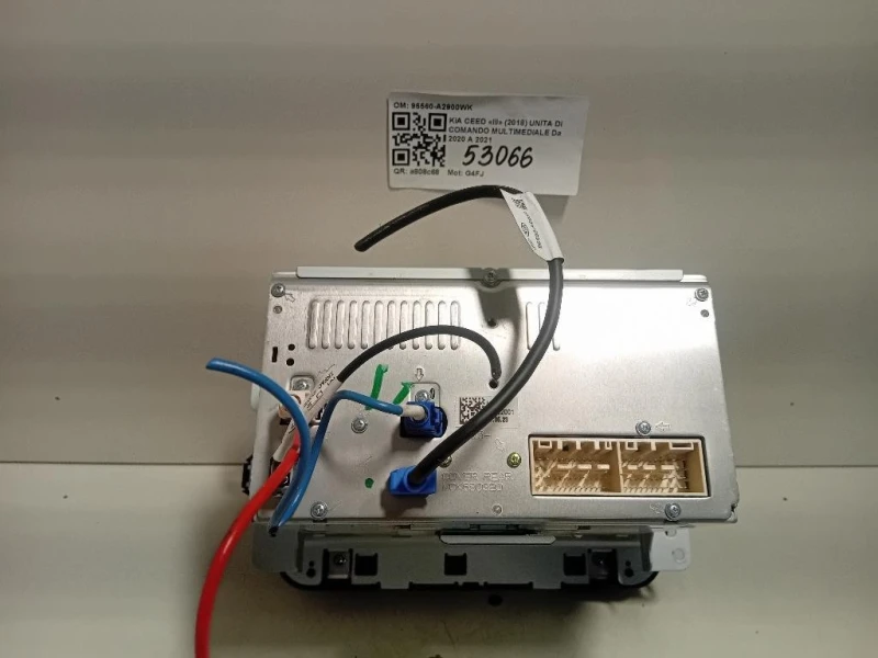 Unita DI Comando Multimediale 96560-A2900WK Kia CEED III 2018