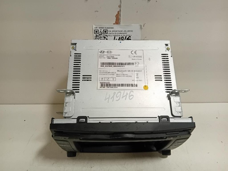 Unita DI Comando Multimediale 96560-3U600WK Kia Sportage III 2010