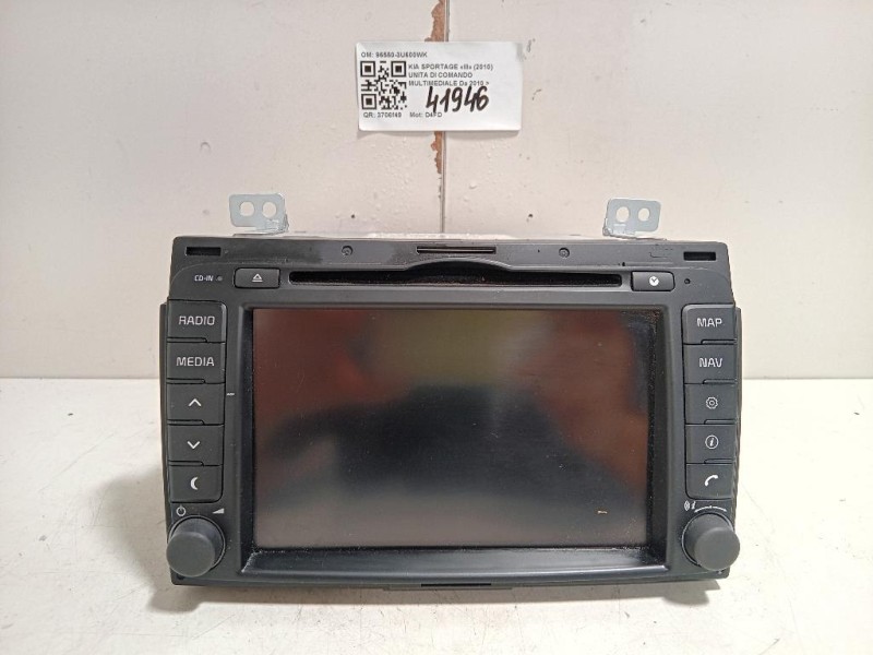 Unita DI Comando Multimediale 96560-3U600WK Kia Sportage III 2010