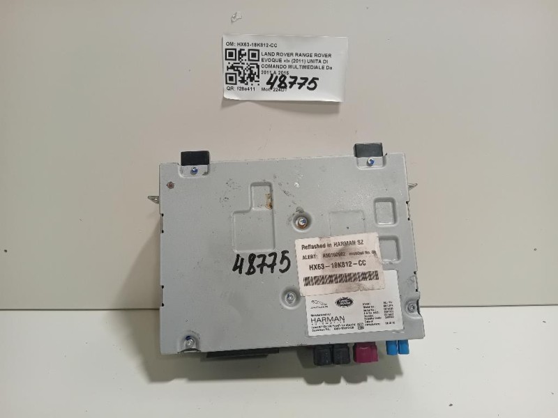 Unita DI Comando Multimediale HX63-18K812-CC Land Rover Range Rover Evoque I 2011
