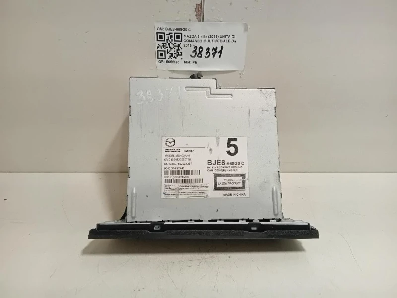 Unita DI Comando Multimediale BJE8669G0C Mazda 3 III 2016