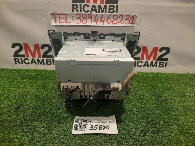 Unita DI Comando Multimediale GSL1669RX CQ-EM4970VT Mazda 6 III 2013