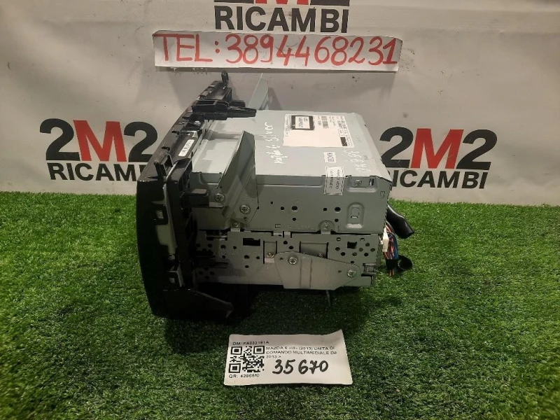Unita DI Comando Multimediale GSL1669RX CQ-EM4970VT Mazda 6 III 2013