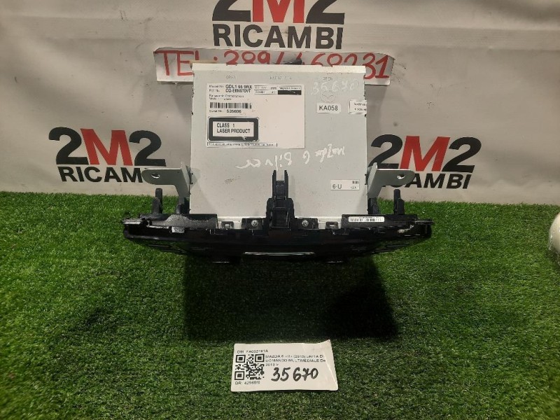 Unita DI Comando Multimediale GSL1669RX CQ-EM4970VT Mazda 6 III 2013