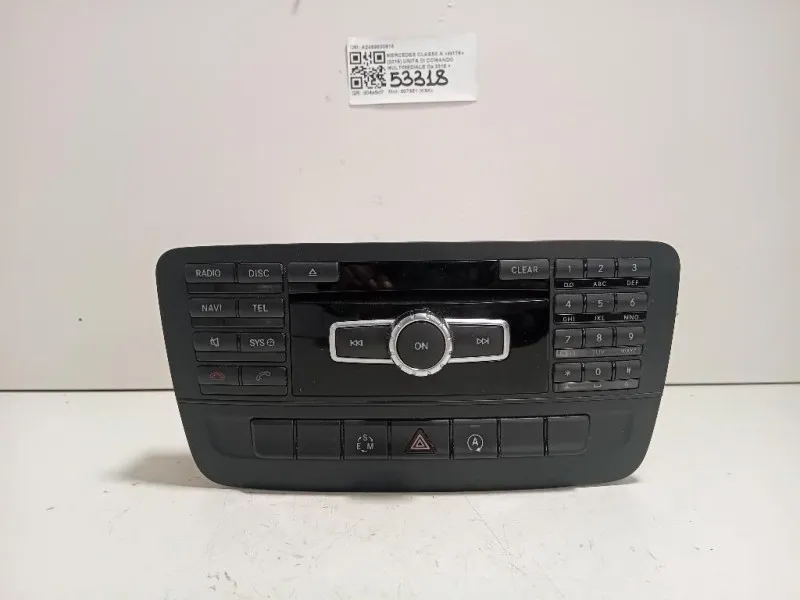 Unita DI Comando Multimediale A2469000516 Mercedes Classe A W176 2015