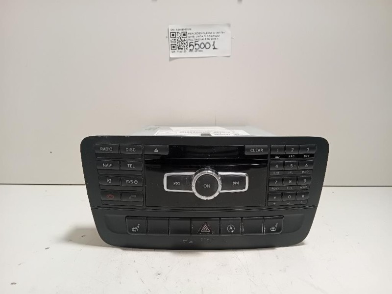Unita DI Comando Multimediale A2469000516 Mercedes Classe A W176 2015