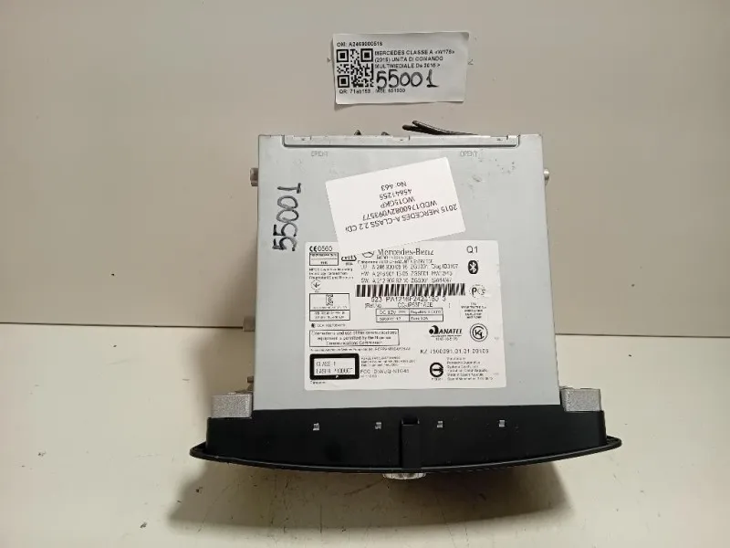 Unita DI Comando Multimediale A2469000516 Mercedes Classe A W176 2015
