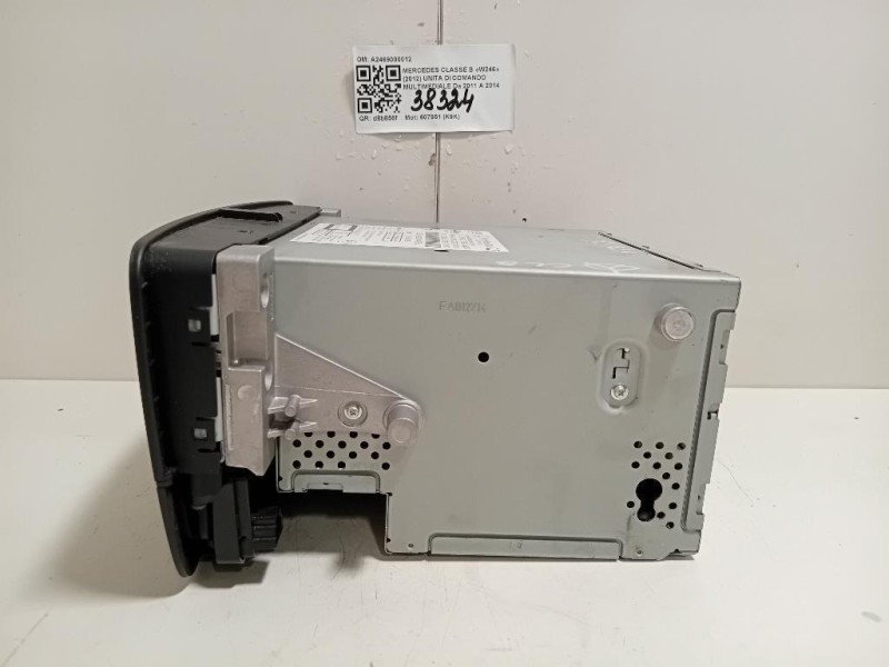 Unita DI Comando Multimediale A2469000012 Mercedes Classe B W246 2012