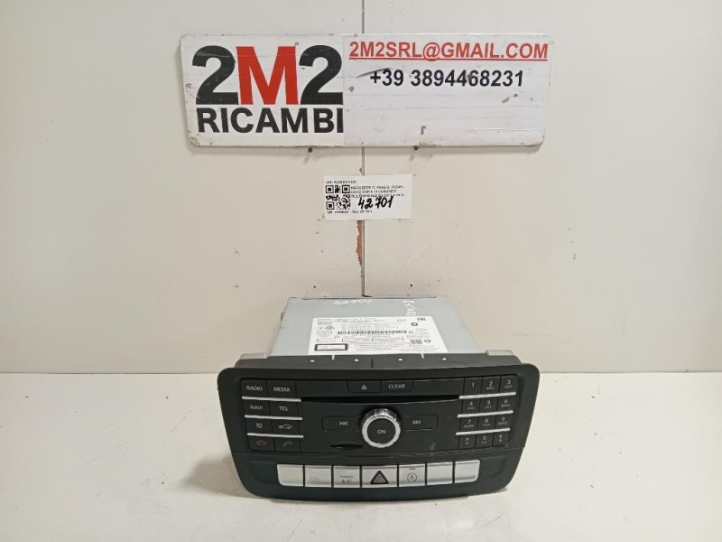 Unita DI Comando Multimediale A2469011106 Mercedes Classe B W246 2012