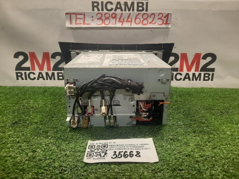 Unita DI Comando Multimediale A2049004714 Mercedes Classe C W204 2007