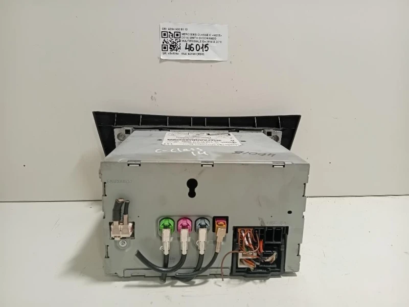 Unita DI Comando Multimediale A204 900 51 12 Mercedes Classe C W205 2014