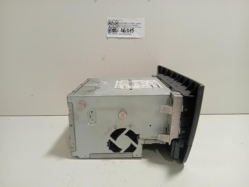 Unita DI Comando Multimediale A204 900 51 12 Mercedes Classe C W205 2014