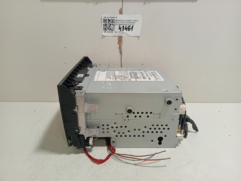 Unita DI Comando Multimediale A2129008716 Mercedes Classe E W212 2013