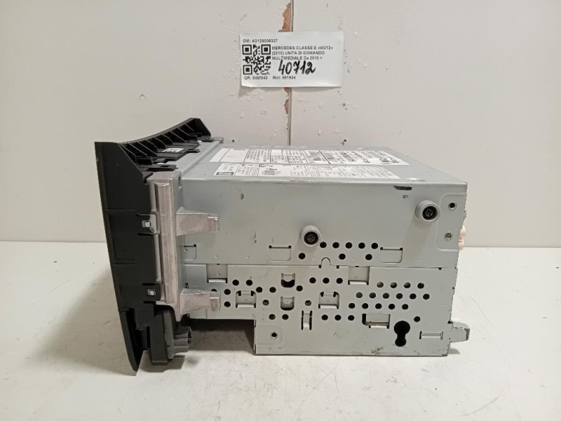 Unita DI Comando Multimediale A2129005327 Mercedes Classe E W212 2013