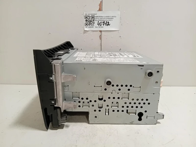 Unita DI Comando Multimediale A2129005327 Mercedes Classe E W212 2013