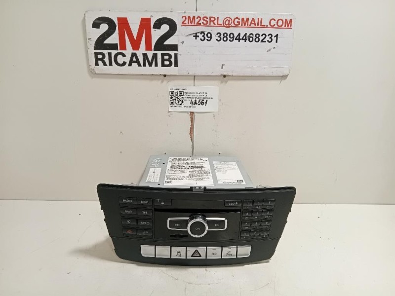 Unita DI Comando Multimediale A1669009808 Mercedes Classe ML W166 2012